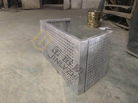 沖孔鋁合金空調(diào)罩  金鋁質(zhì)