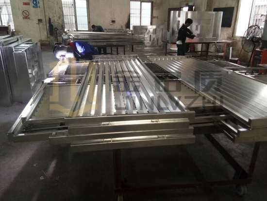 百葉型空調(diào)罩  金鋁質(zhì)